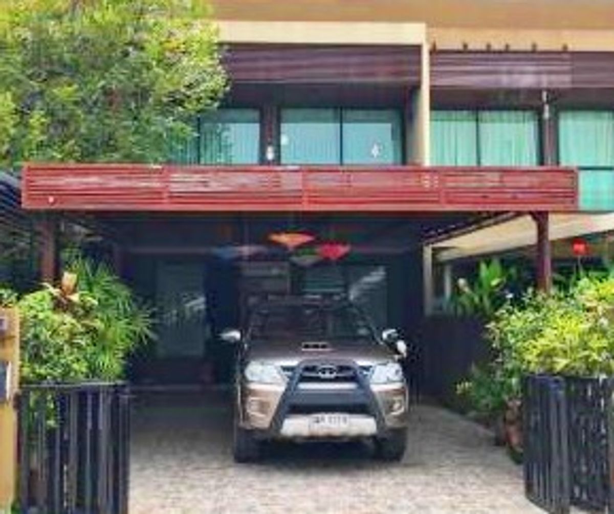 For RentTownhomeSeri Thai, Ramkhamhaeng Nida : 2 -story townhome for rent, Aerbano Ramkhamhaeng 94, 30 sq.m., golden location, near the Orange BTS BTS