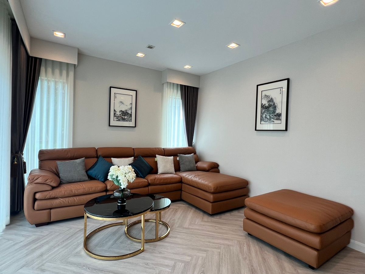 ขายบ้านลาดกระบัง สุวรรณภูมิ : ✨ขายด่วน บ้านเดี่ยว เพอร์เฟค มาสเตอร์พีซ พระราม 9 เฟอร์นิเจอร์ตกแต่งทุกห้องครบ ติดแอร์ครบทุกห้อง เงียบสงบ เหมาะสำหรับผู้ต้องการความเป็นส่วนตัว ทำเลดี  ใกล้รถไฟฟ้าสายสีส้ม