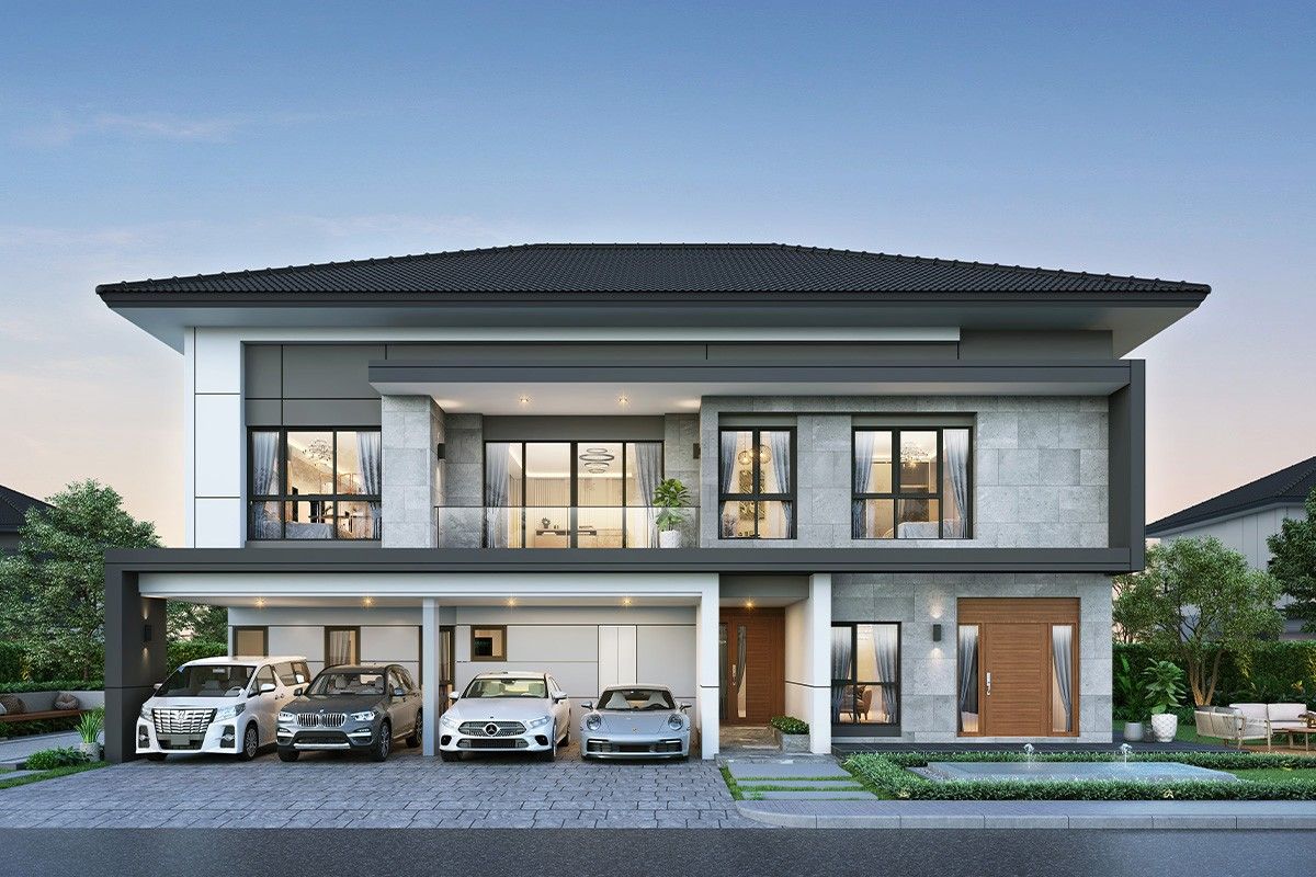 ขายบ้านลาดกระบัง สุวรรณภูมิ : บ้าน 2 ชั้น ทำเลอ่อนนุช พื้นที่ 115.5 ตร.ว ขนาด 422ตร.ม   💥 : The City Sukhumvit Onnut 2 : สนใจชมโครงการ Aum 065-512-1395