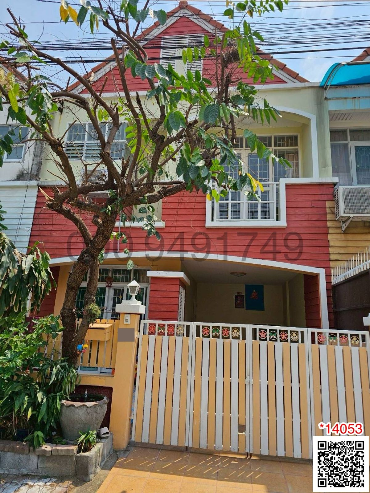 For RentTownhomePathum Thani,Rangsit, Thammasat : Rent a 3 -bedroom townhouse, 4 Lam Luk Ka Village, Khlong 3