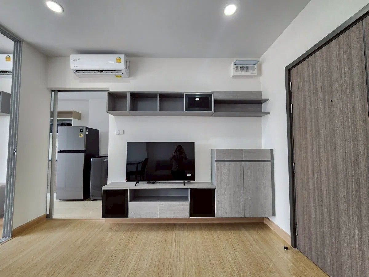 For RentCondoSamut Prakan,Samrong : RDS-4081 Condo for rent, Supalai Werenda, Sukhumvit 117, watch the room 👉Line: @pfbkk