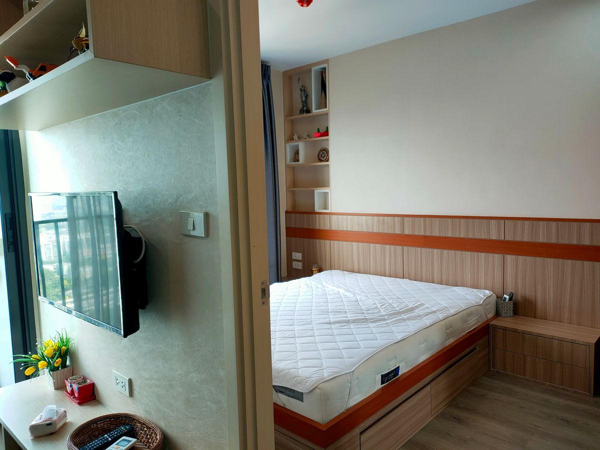 For RentCondoPattanakan, Srinakarin : [Rent]] AIRPORT LINK Condo Hua MRT Hua Mak Rich Park@Triple Station, beautifully decorated with 💥💯