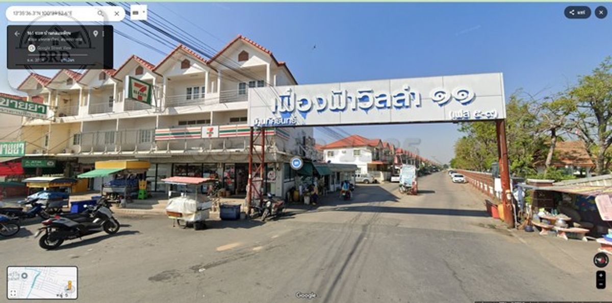 For SaleTownhomeSamut Prakan,Samrong : Selling cheap 2 -story townhouse, Fueng Fah M. 11, 9.1 Sq. Selling 1.8 million. Ready to transfer Muang District, Samut Prakan Province.