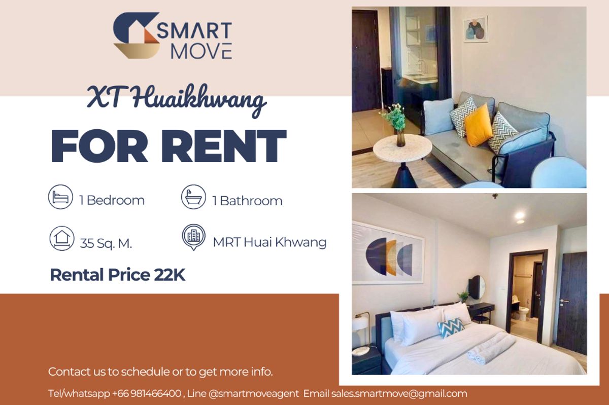 For RentCondoRatchadapisek, Huaikwang, Suttisan : 🔥 For Rent !! 🔥Code C20250300073........XT Huaikhwang, 1 bedroom, 1 bathroom, furnished, ready to move in 📣📣
