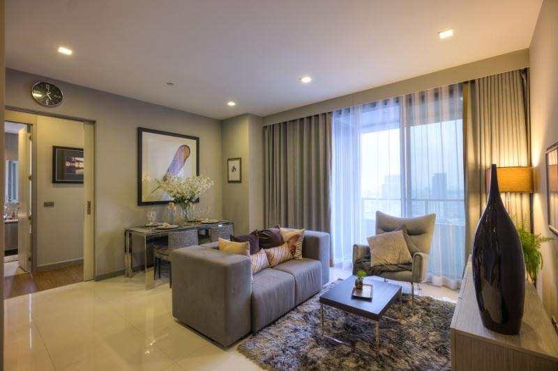 For SaleCondoSilom, Saladaeng, Bangrak : Condo For Sale M Silom 2 Bedroom 2 Bathroom 82.07 sqm