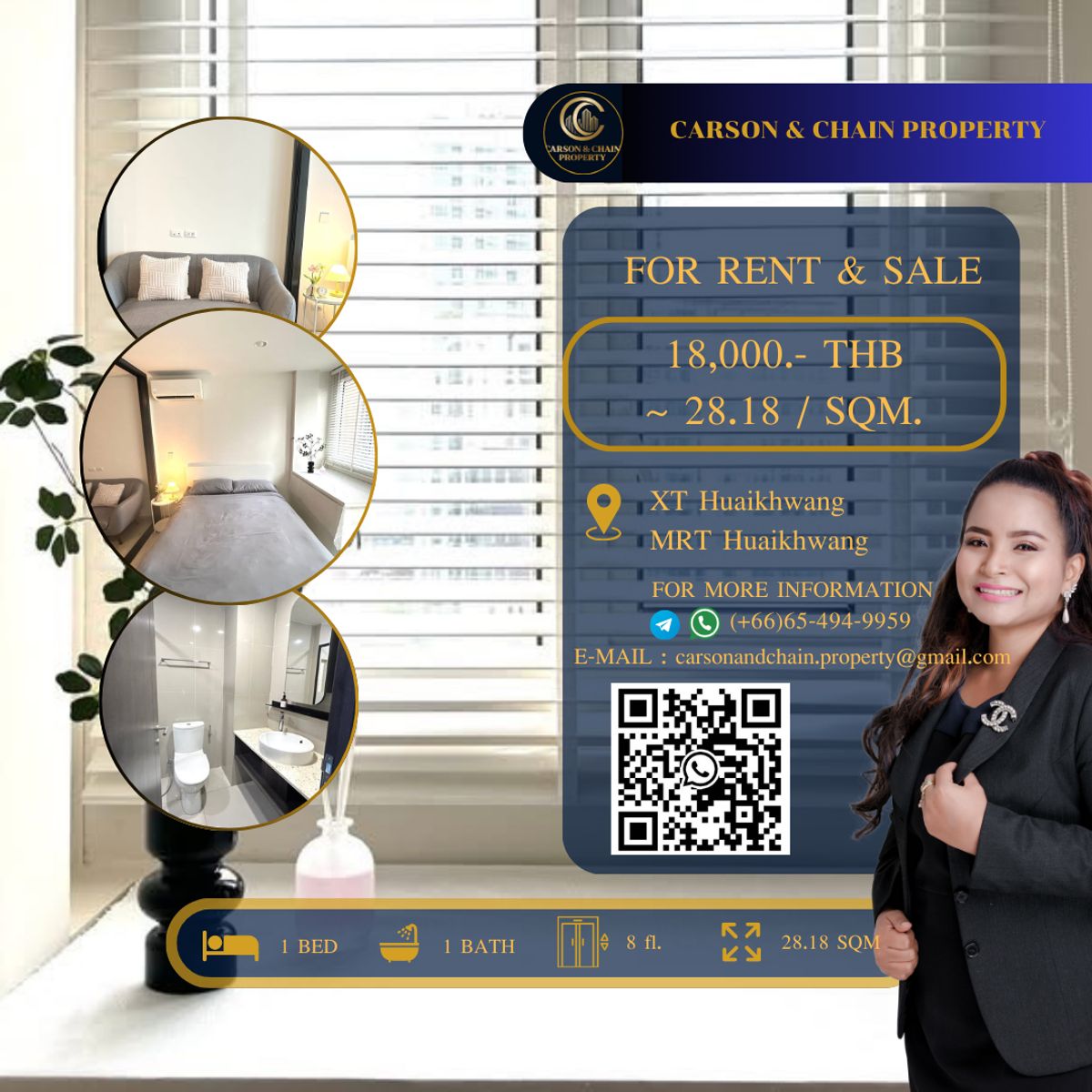 For RentCondoRatchadapisek, Huaikwang, Suttisan : XT Huaikhwang