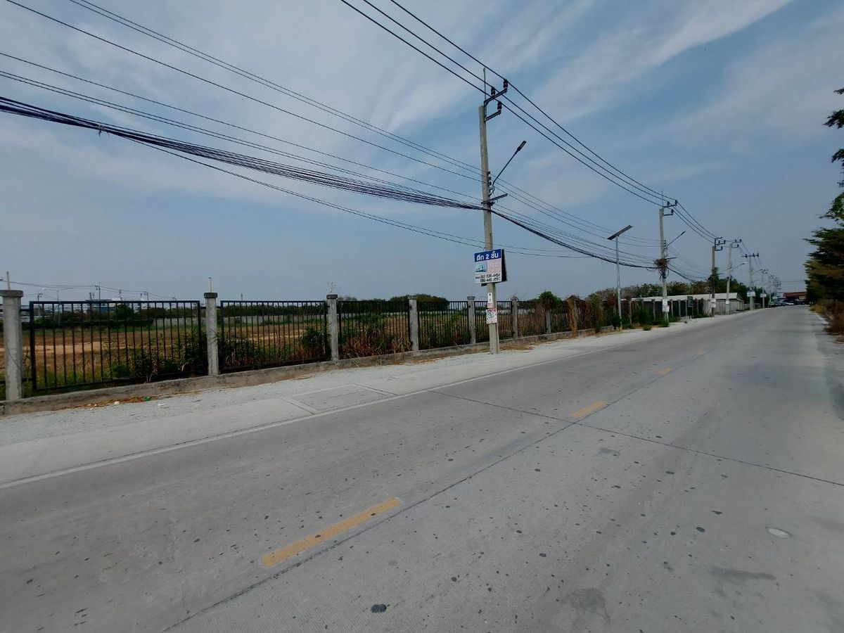 ขายที่ดินบางนา แบริ่ง ลาซาล : ขายที่ดินถมแล้ว ติดถนน 2 ด้าน ใกล้เอแบค บางนากม. 26 (N.1622)