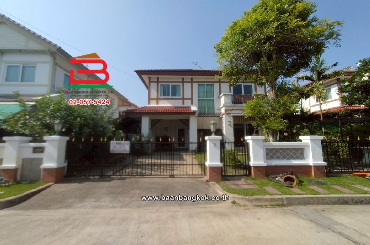 For RentHouseNawamin, Ramindra : Detached house, Wararam Phahonyothin Project-Sai Mai area, area 58 sq.w. Soi Sai Mai 49/1 Sai Mai Road, Sai Mai District
