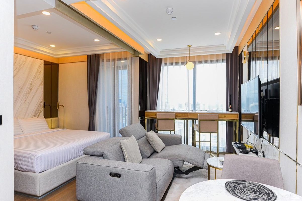 ให้เช่าคอนโดสยาม จุฬา สามย่าน : ให้เช่า โครงการ Ashton chula-silom บิ้วอินทั้งห้อง