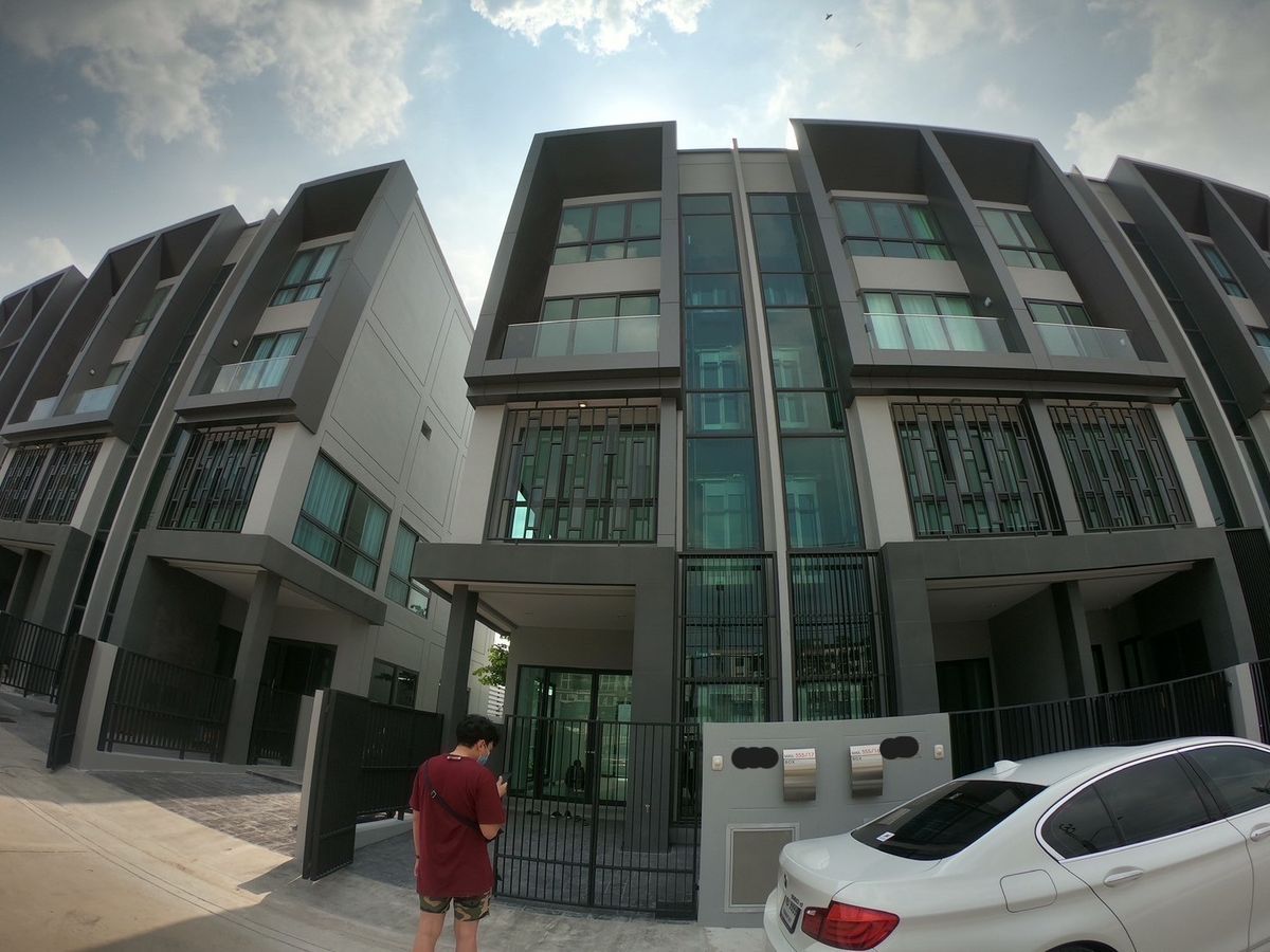For RentTownhomeVipawadee, Don Mueang, Lak Si : Townhome Office 4 floors 7 rooms 7 bathrooms full air conditioning Songprapa Road suitable for shops, clinics
