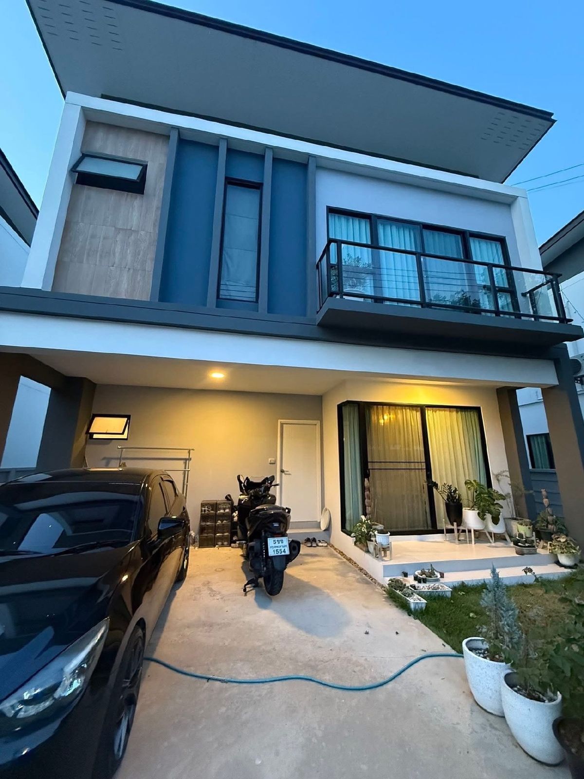For RentHousePathum Thani,Rangsit, Thammasat : Lam Luk Ka house for rent 18,000