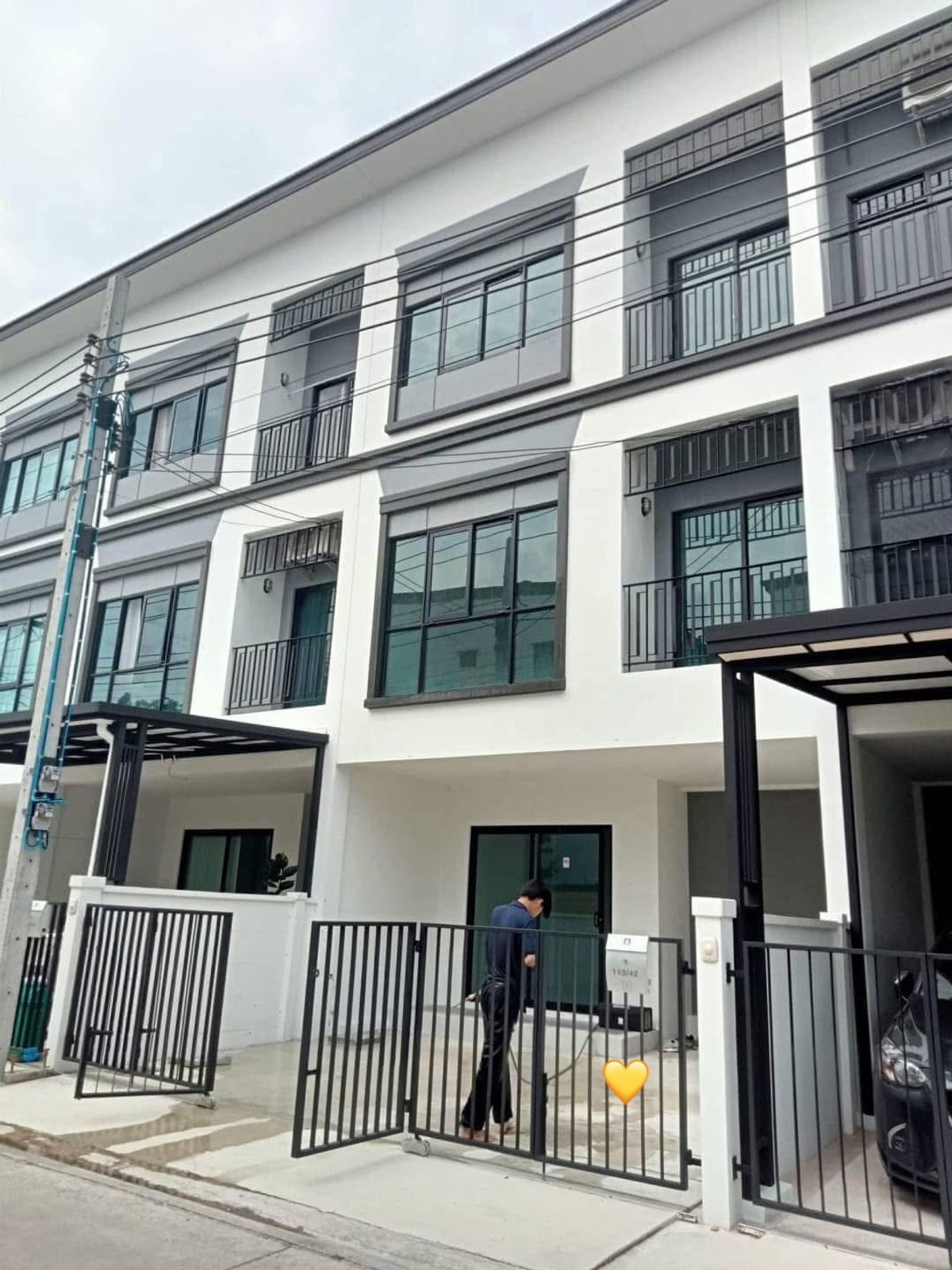 For RentTownhomeSamut Prakan,Samrong : Rent 3-story townhome, Lumpini Town, Sukhumvit-Srinakarin New house! Near BTS Samrong & Amp; Srinakarin 🔥 ✨ Rent only 39,000 baht/month 💸