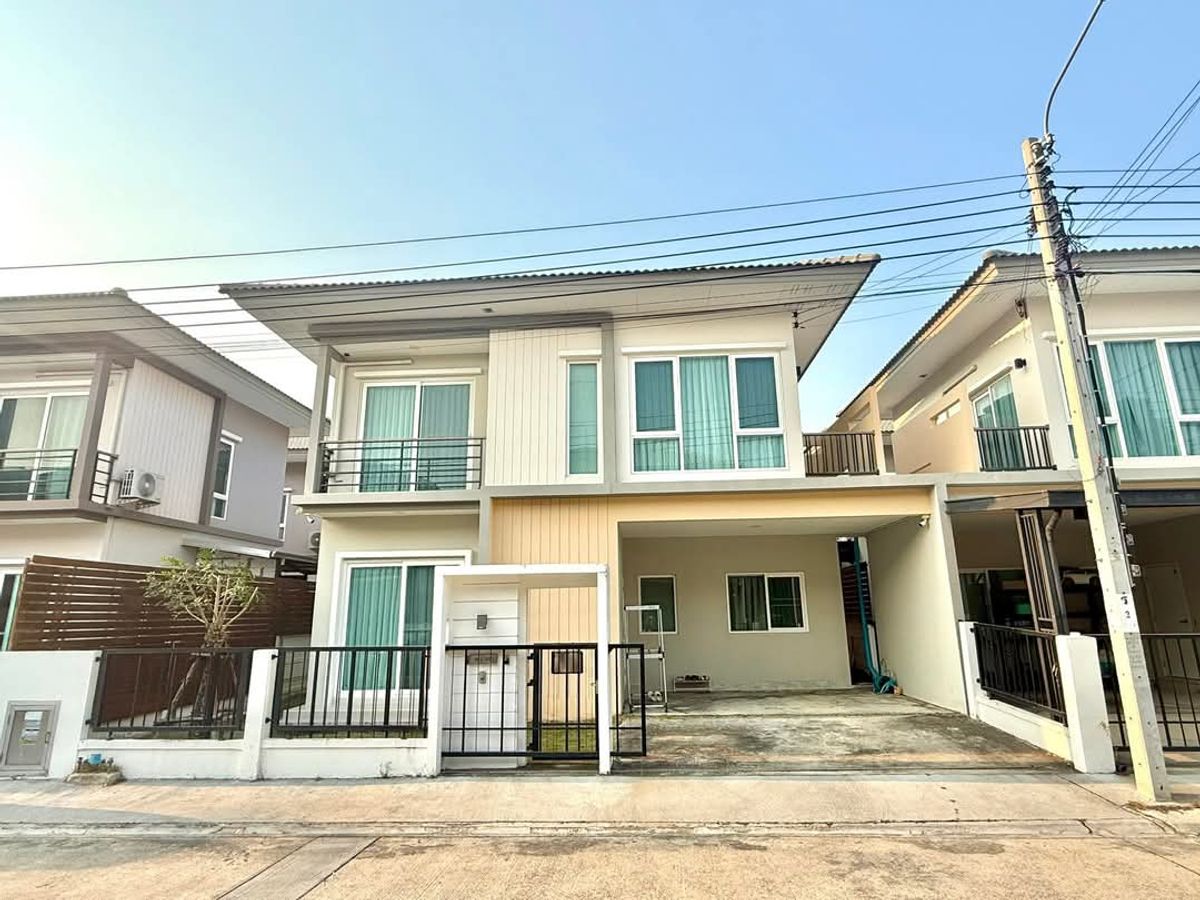 ขายราษฎร์บูรณะ สุขสวัสดิ์ : ขายบ้านแฝดสไตล์บ้านเดี่ยว 4 ห้องนอน 3 ห้องน้ำ 2 ที่จอดรถ โครงการ Q District สุขสวัสดิ์-วงแหวนพระราม 3 