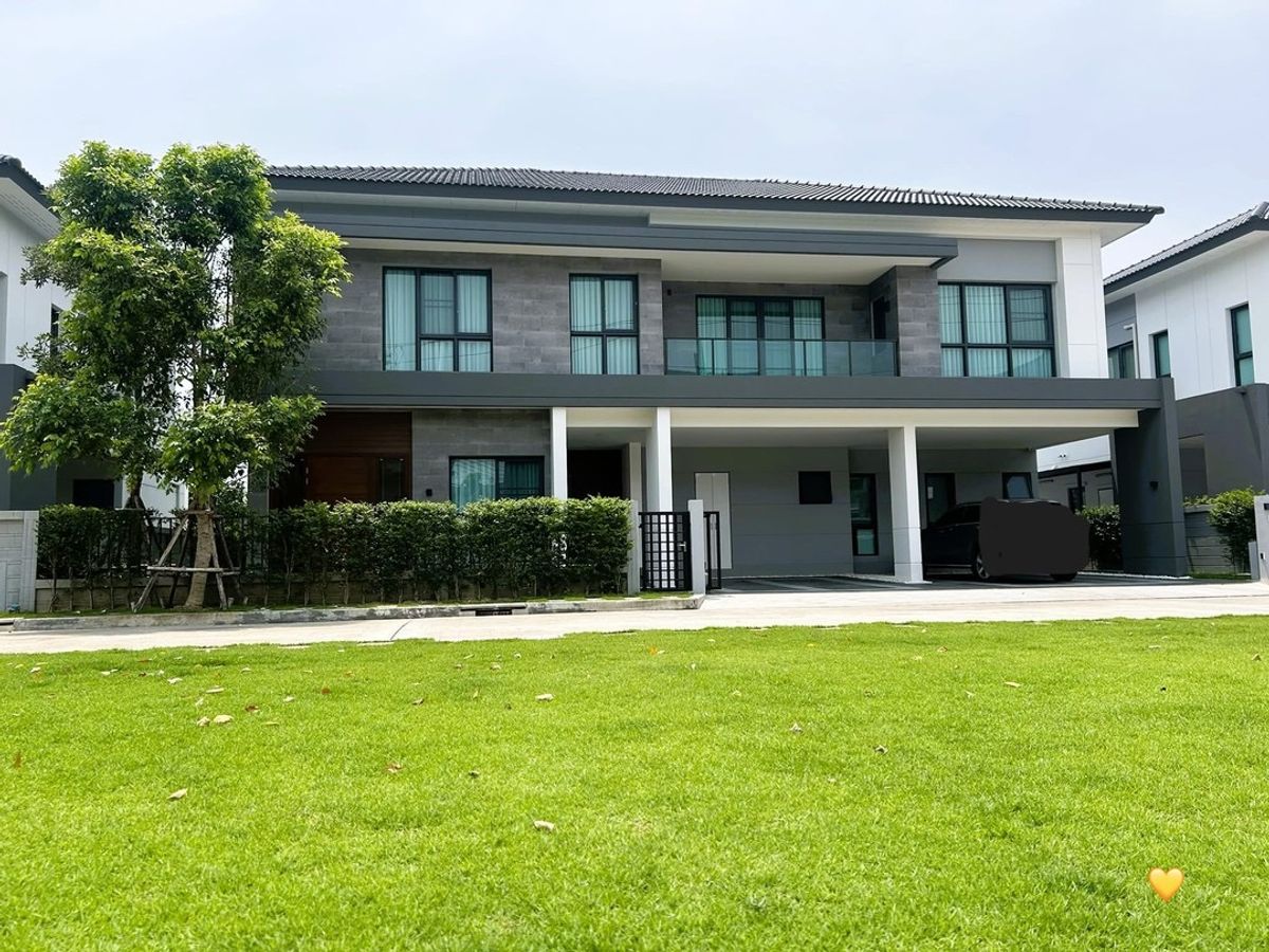 For RentHouseBangna, Bearing, Lasalle : Rent a single house, The City Bangna, large house, usable area 416 sq.m., 5 bedrooms, ready to last. ✨ 💰 Rent 245,000 baht/month