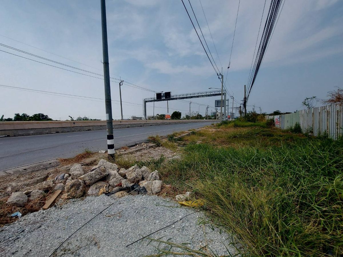 ขายที่ดินบางนา แบริ่ง ลาซาล : ขายที่ดินถมแล้ว ติดถนน 2 ด้าน ใกล้เอแบค บางนากม. 26 (N.1622)