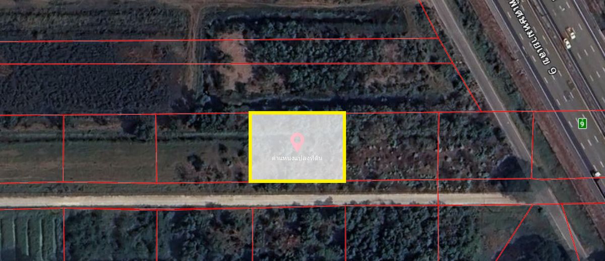 For SaleLandPathum Thani,Rangsit, Thammasat : Land for sale in Khlong Si 1 rai
