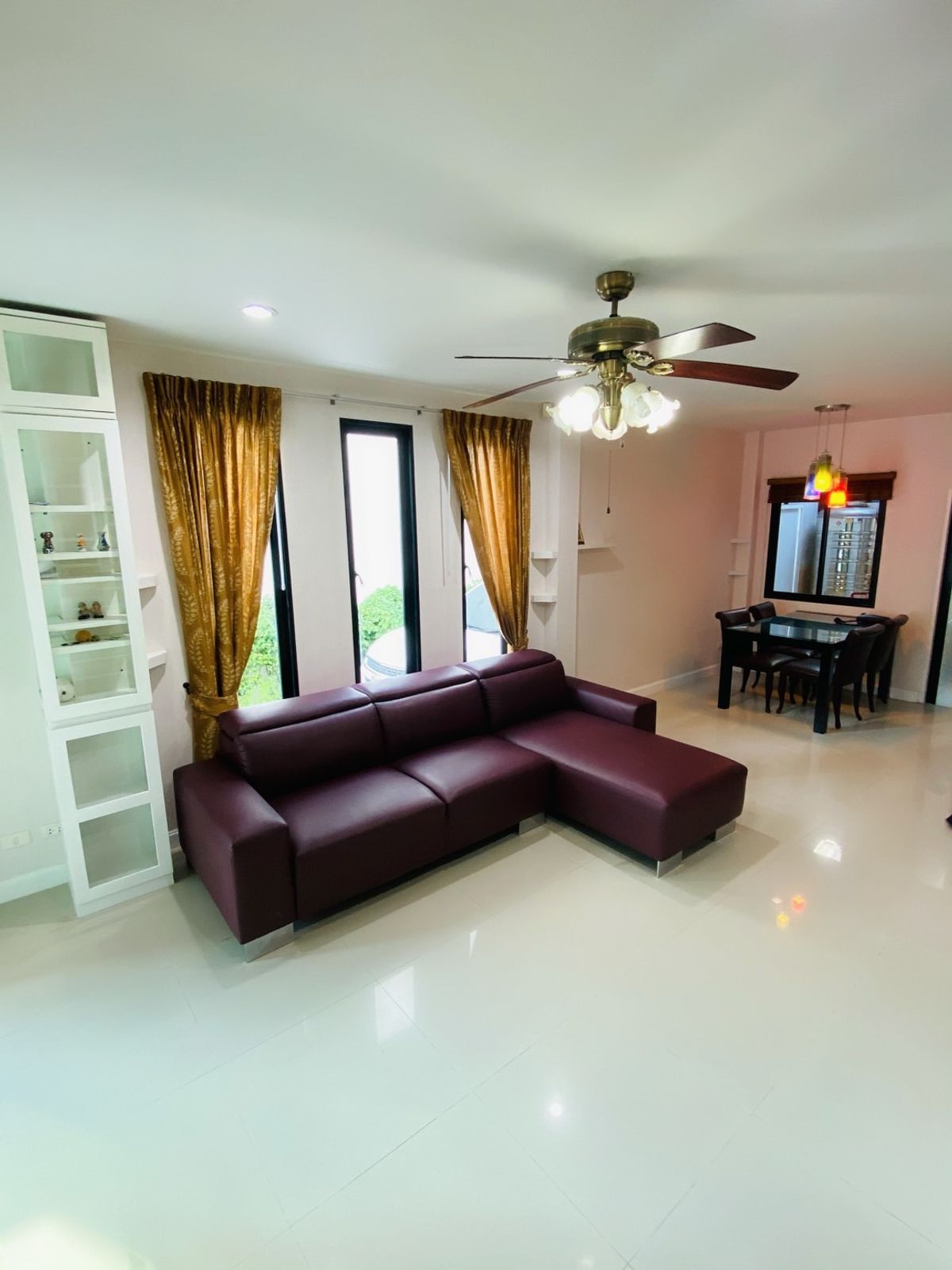 For RentTownhomeOnnut, Udomsuk : P-2245 Urgent rent! The Log Town Sukhumvit 101/1 Beautiful house, furniture and electrical appliances are ready.