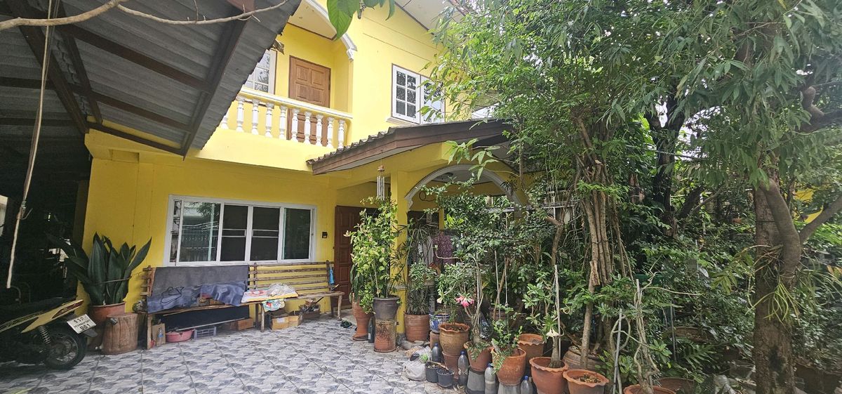 ขายบ้านปิ่นเกล้า จรัญสนิทวงศ์ : ขายบ้านเดี่ยว2ชั้น 60ตรว.4ห้องนอน 2ห้องน้ำ สร้างเองโครงสร้างแข็งแรง ม.มหาดไทย1 บางระมาด ตลิ่งชัน กทม