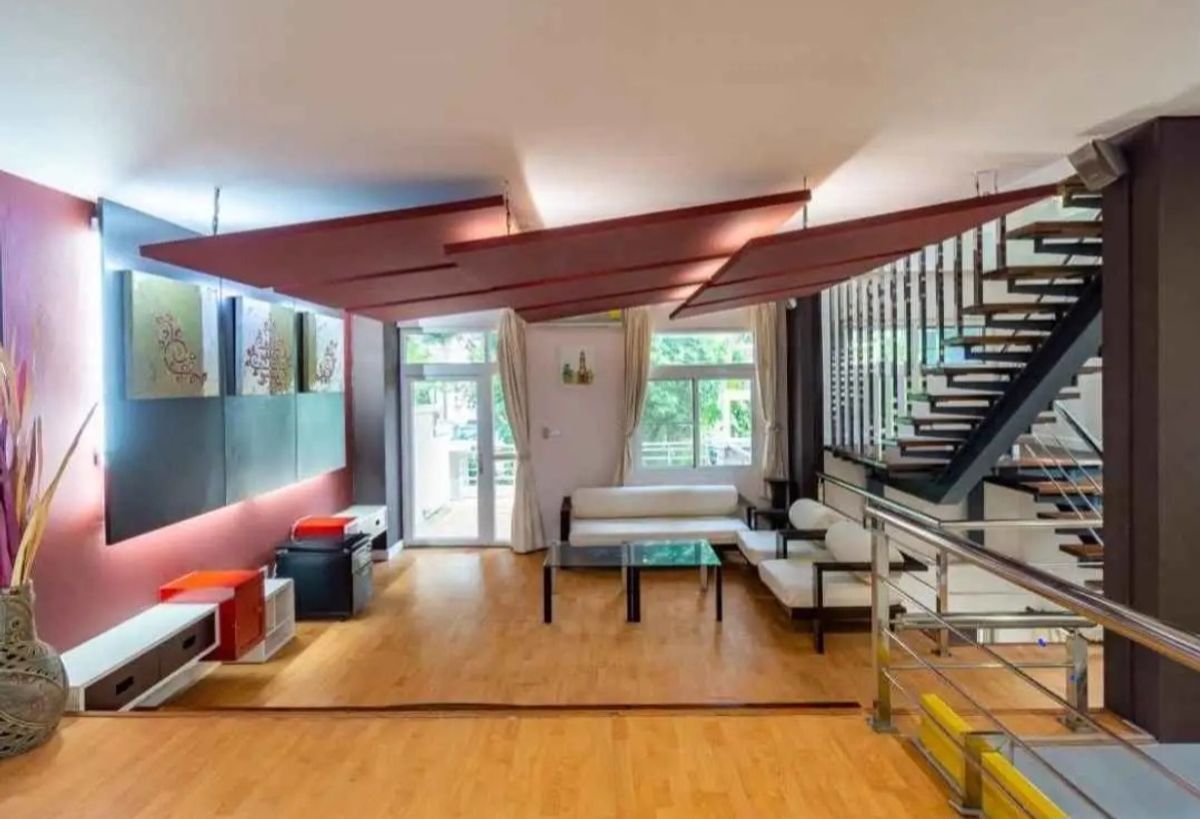 For RentTownhomeLadprao101, Happy Land, The Mall Bang Kapi : 🌜⭐️🌛 Rent Townhouse, Rim Merit Place, Ladprao 87 (Merit Place Ladprao 87), Soi Lat Phrao 87, Intersection 10  