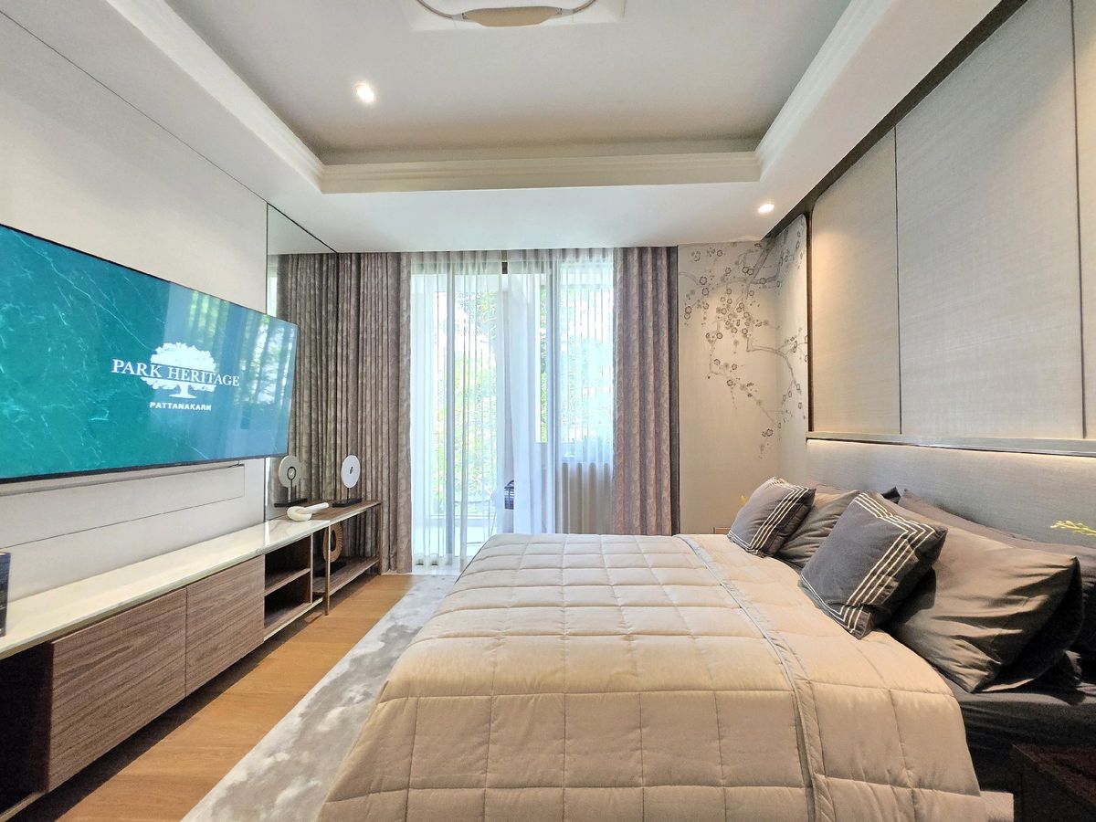 For SaleHousePattanakan, Srinakarin : 🚩 มือ 1 ซื้อตรงโครงการ 𝐏𝐀𝐑𝐊 𝐇𝐄𝐑𝐈𝐓𝐀𝐆𝐄 𝐏𝐀𝐓𝐓𝐀𝐍𝐀𝐊𝐀𝐑𝐍 มีสระ 64.5 ล้านบาท