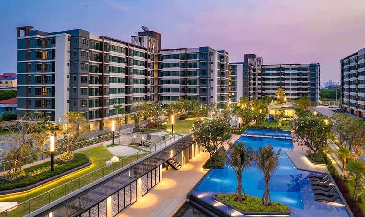 ขายคอนโดบางนา แบริ่ง ลาซาล : ✨Best Deal✨For Sales Condo Supalai City Resort Sukhumvit 107. 2 Beds 2 Bath, 69.51 sqm. Spacious unit, close kitchen, nice garden view. Near BTS Bearing