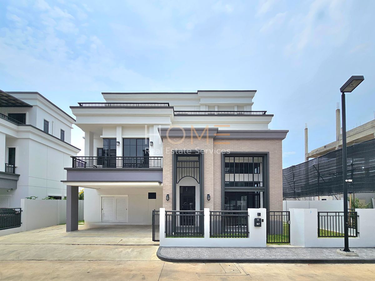 For RentHouseNawamin, Ramindra : Baan Nara - Ram Inthra Ring / 5 Bedrooms (Rental), Baan Nara Wongwaen - Ramintra / 5 Bedrooms (For Rent) Tan769