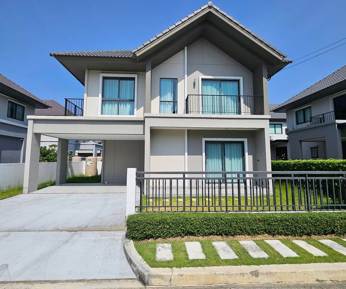 ขายบ้านพุทธมณฑล ศาลายา : บ้านเดี่ยว2ชั้น จาก SC Asset บ้านสไตล์ Modern Iconic โครงการ เพฟ ปิ่นเกล้า-ศาลายา