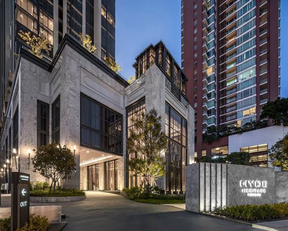 ให้เช่าคอนโดสุขุมวิท อโศก ทองหล่อ : ให้เช่าคอนโดหรู HYDE Heritage Thonglor – ใกล้ BTS ทองหล่อเพียง 250 ม.