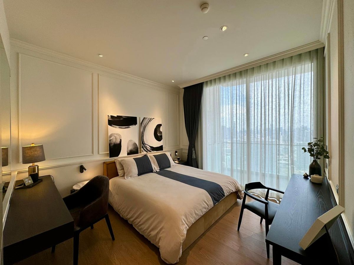ให้เช่าคอนโดวงเวียนใหญ่ เจริญนคร : Magnolias Waterfront Residences⭐Luxury Condo 1 Bedroom⭐River View⭐Next to ICON Siam