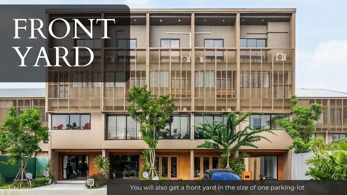 ให้เช่าทาวน์โฮมรัตนาธิเบศร์ สนามบินน้ำ พระนั่งเกล้า : ทาวน์โฮม 3.5ชั้น ชั้นละ 1ห้องนอน ติดนิชดาธานี ใกล้ถนนสามัคคี ไปม.ธุรกิจบัณฑิตย์ง่าย
