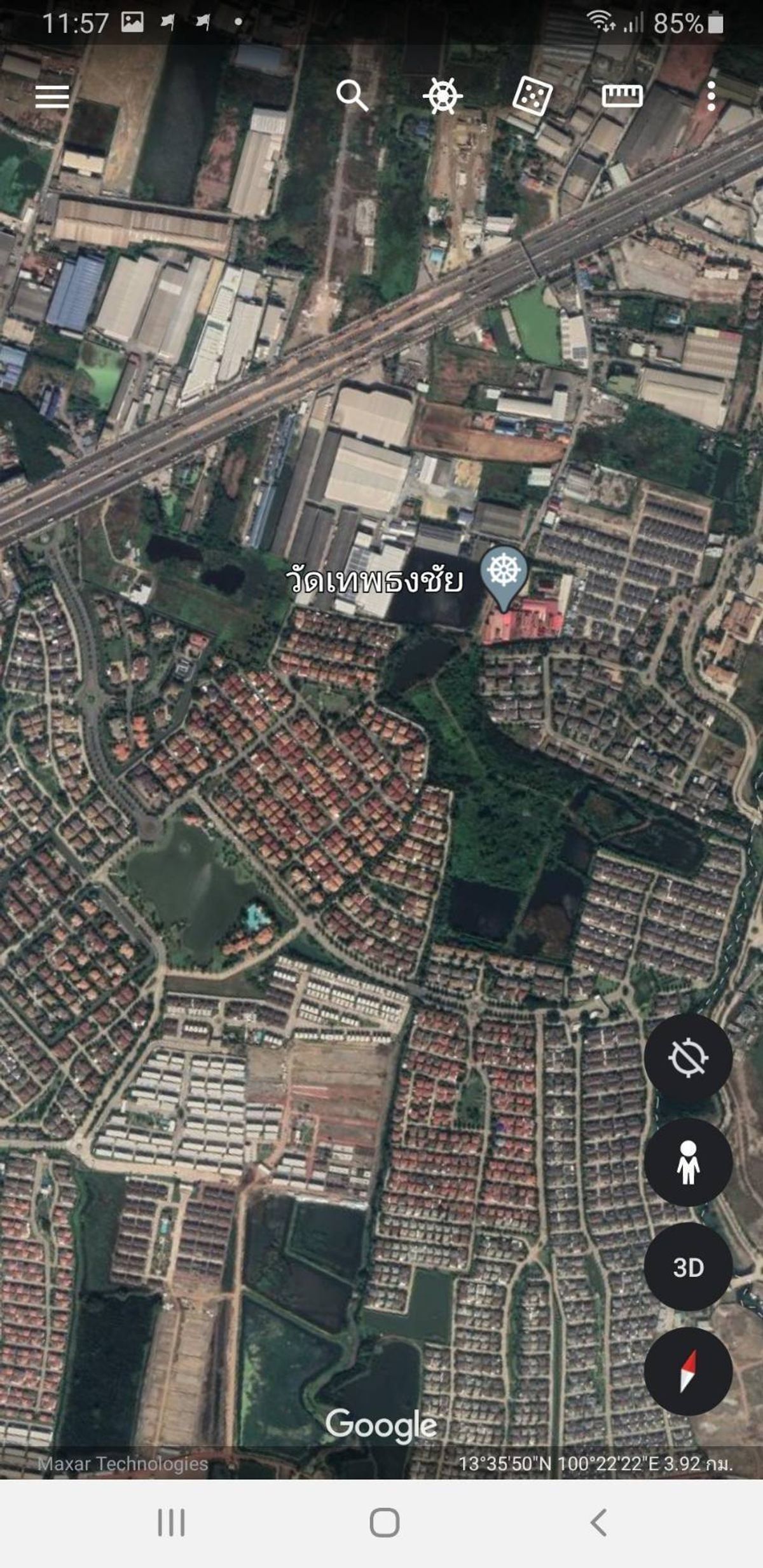 For SaleLandMahachai Samut Sakhon : 3 plots of land for sale, total 15 rai 54 square wah, Samut Sakhon