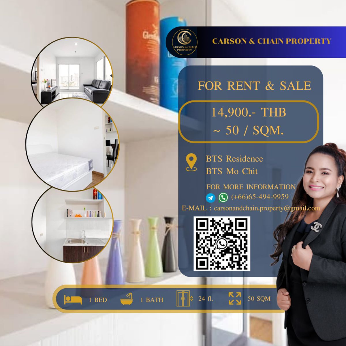 For RentCondoSapankwai,Jatujak : BTS Residence