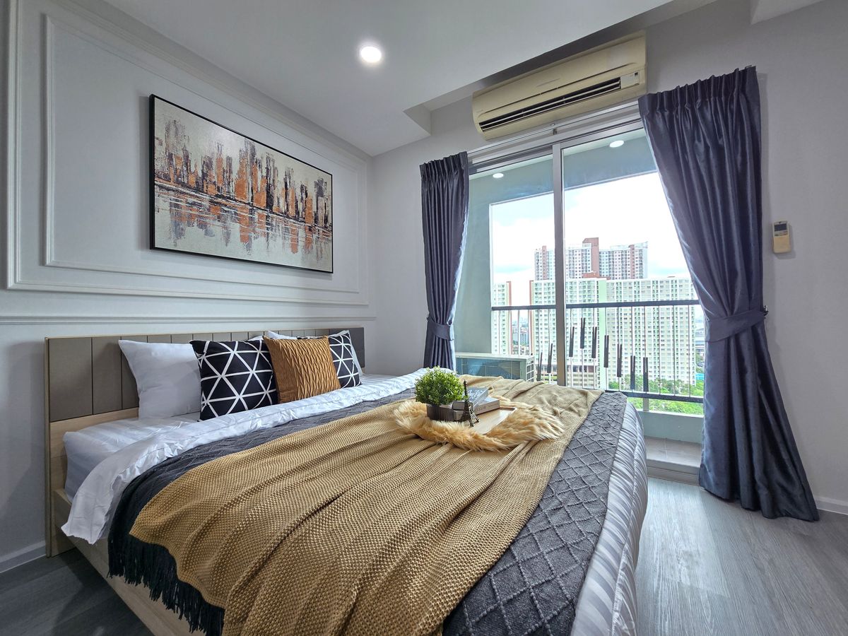 ขายคอนโดพัฒนาการ ศรีนครินทร์ : ขาย อัสสกาญจน์ เพลส ศรีนครินทร์ สวยพร้อมอยู่ หน้าประตูไม่ชนใคร  เดินแค่ 5 นาทีถึงรถไฟฟ้า