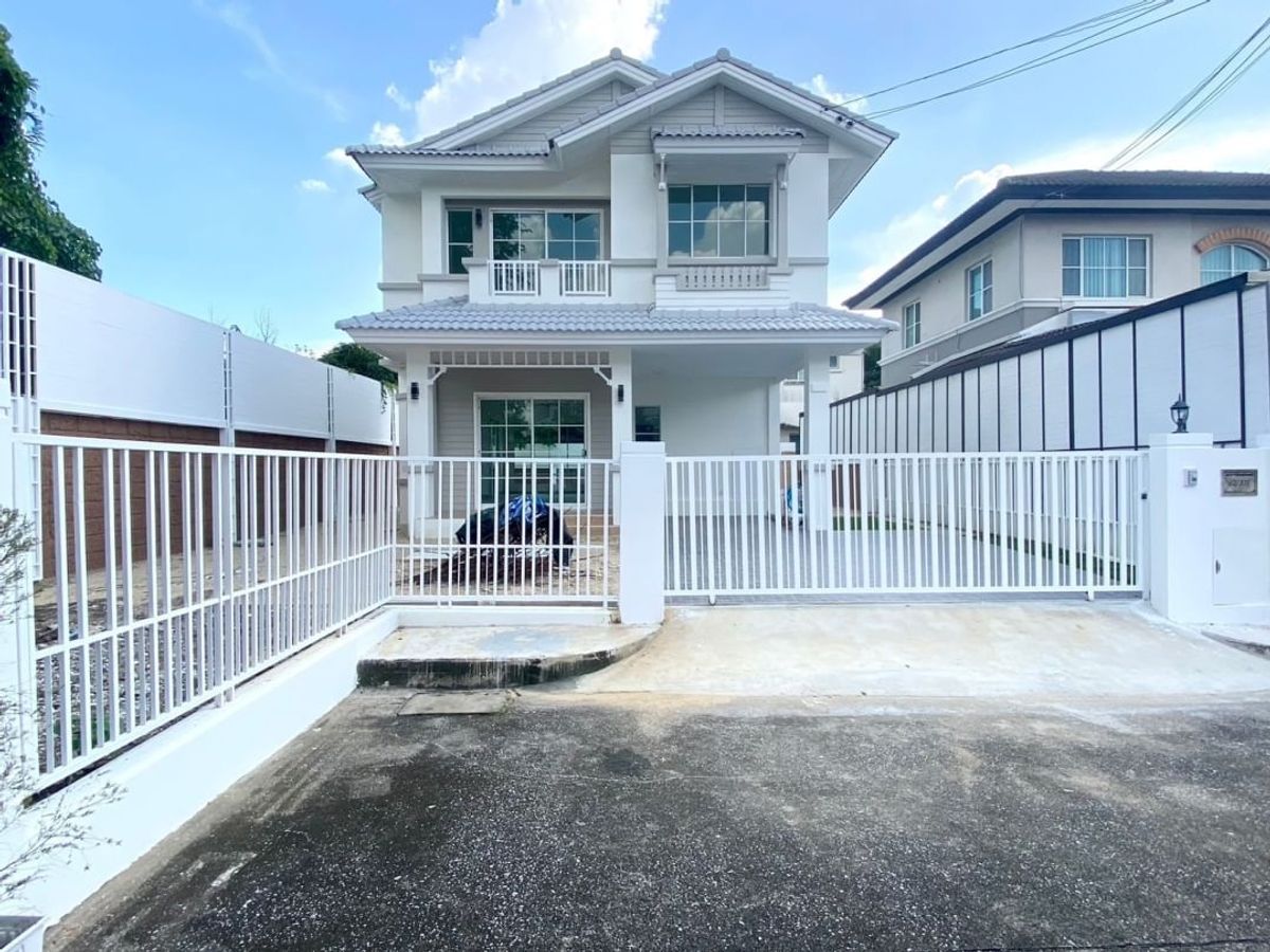 ขายบ้านปทุมธานี รังสิต ธรรมศาสตร์ : ขายบ้านเดี่ยวคุณภาพในหมู่บ้านชัยพฤกษ์ รังสิต คลอง 4