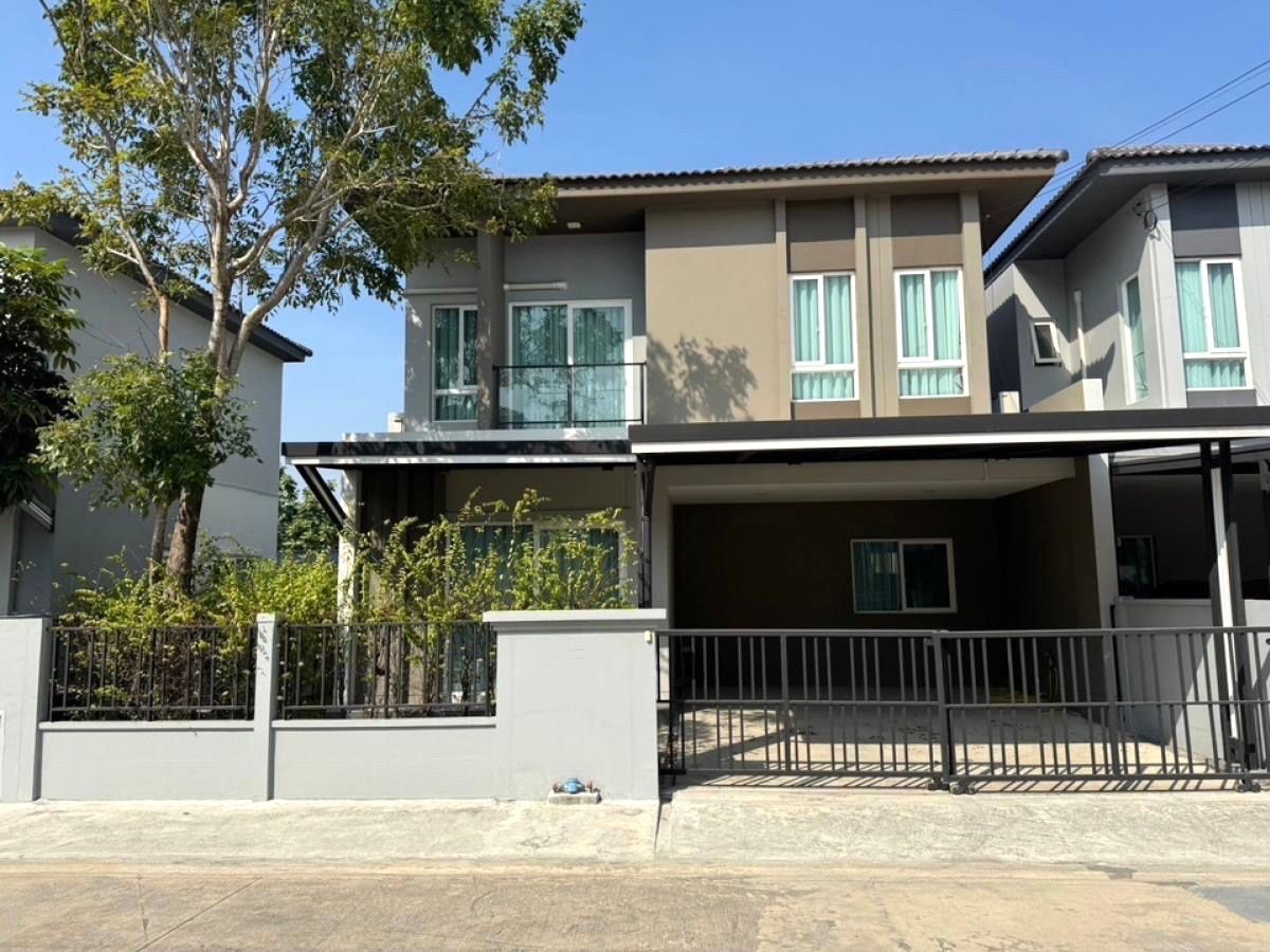 ให้เช่าสมุทรปราการ สำโรง : ให้เช่าบ้านเดี่ยว Grand pleno บางนา- อ่อนนุช ซ.กิ่งแก้ว 37 บ้านใหม่ ใกล้ Mega bangna, สนามบินสุวรรณภูมิ
