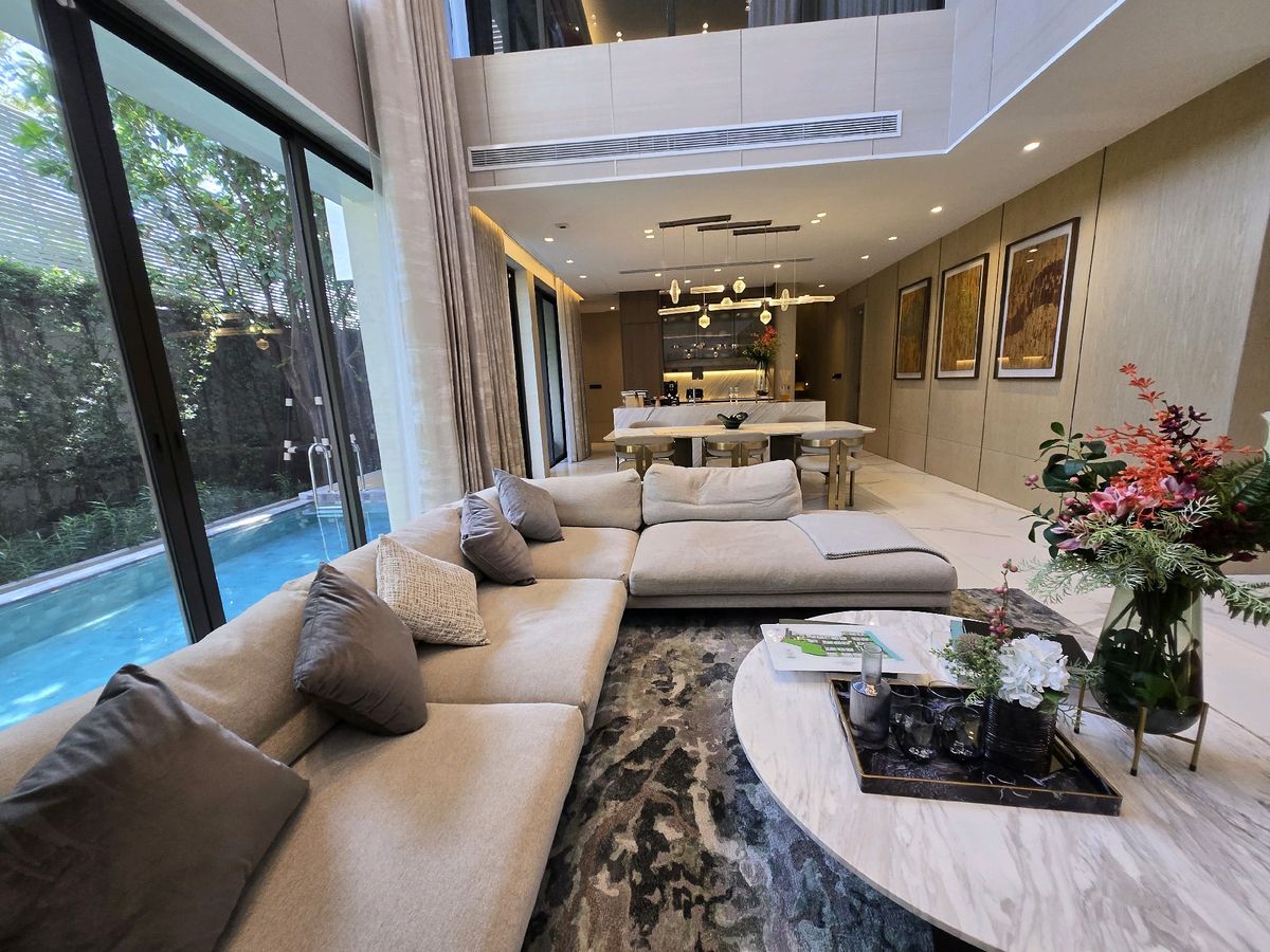 For SaleHousePattanakan, Srinakarin : 🚩 มือ 1 ซื้อตรงโครงการ 𝐏𝐀𝐑𝐊 𝐇𝐄𝐑𝐈𝐓𝐀𝐆𝐄 𝐏𝐀𝐓𝐓𝐀𝐍𝐀𝐊𝐀𝐑𝐍 มีสระ 64.5 ล้านบาท