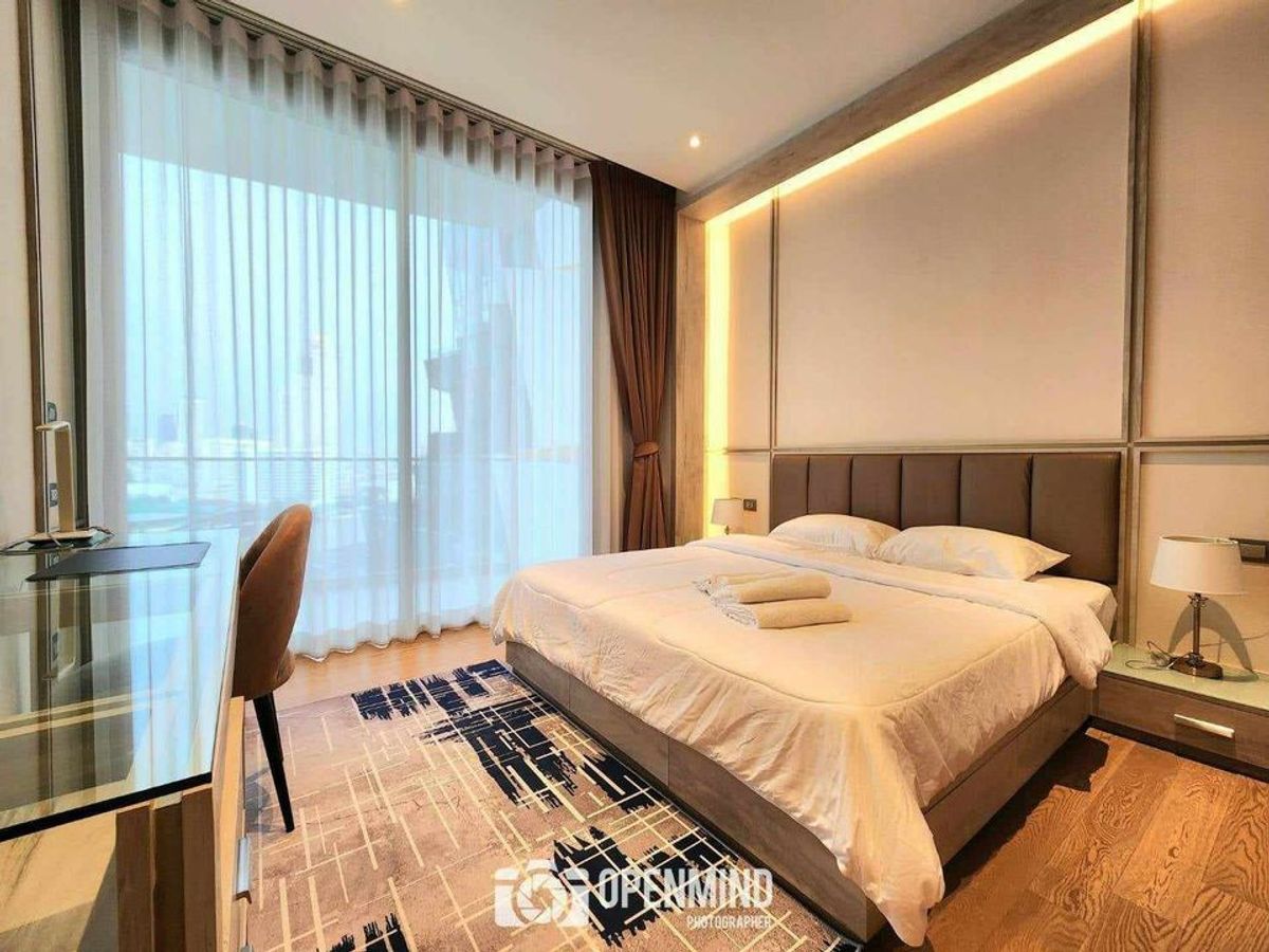 ให้เช่าคอนโดวงเวียนใหญ่ เจริญนคร : Magnolias Waterfront Residences⭐Luxury Condo 1 Bedroom⭐River View⭐Next to ICON Siam