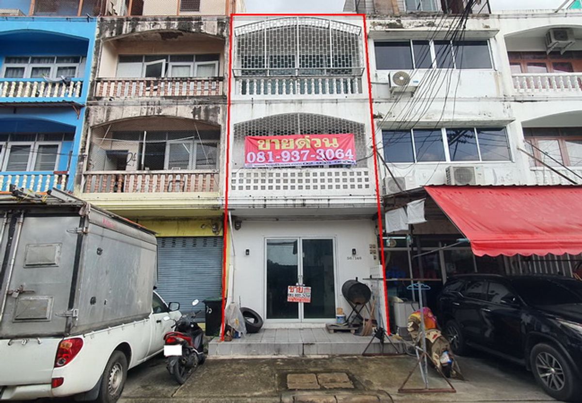 ขายอาคารพาณิชย์นวมินทร์ รามอินทรา : ขายอาคารพาณิชย์ หมู่บ้านธีรวรรณ 3 ซอยพระยาสุเรนทร์ 4 เนื้อที่ 18.8 ตร.ว. ปรับปรุงแล้ว พร้อมอยู่