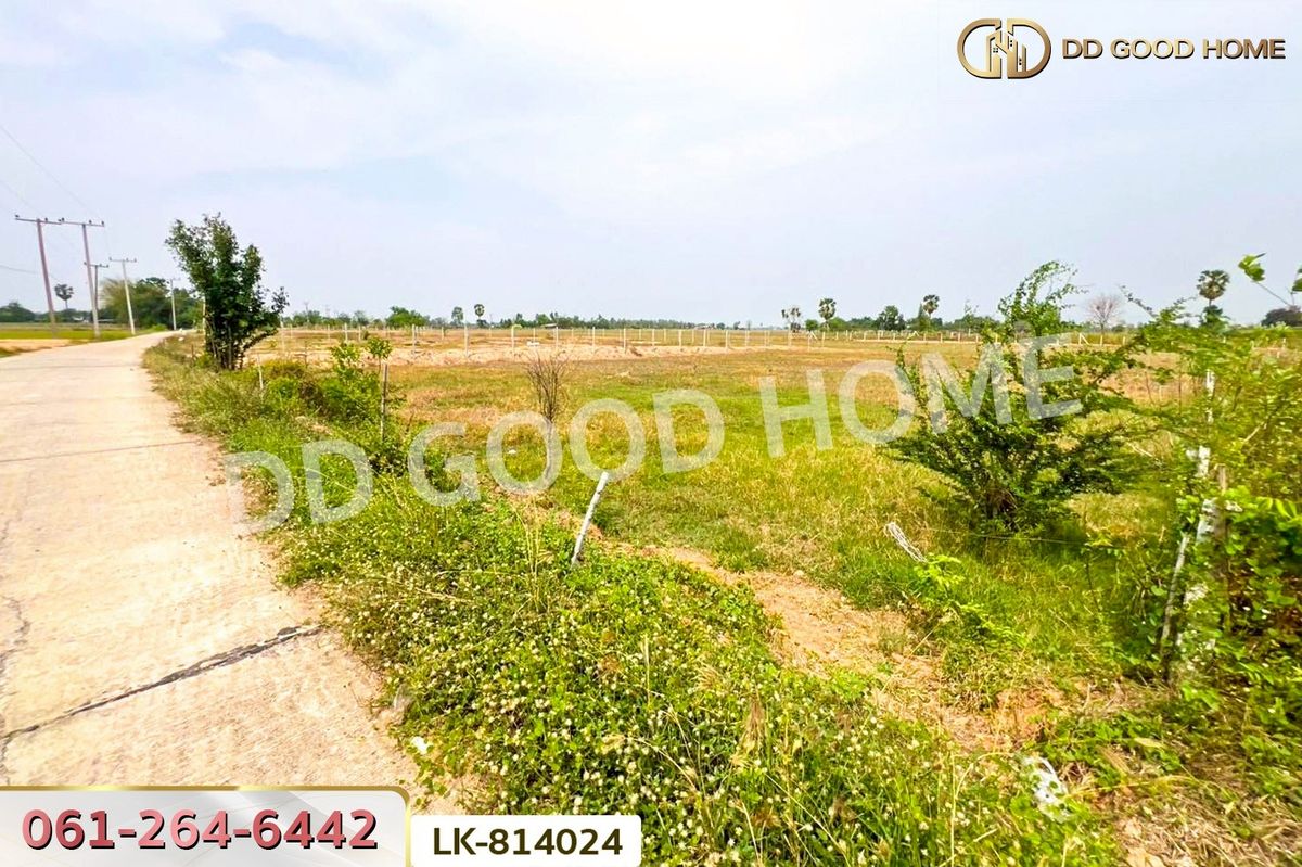 ขายที่ดินสุพรรณบุรี : FN-814024 ที่ดินหนองหญ้าไซ 1 ไร่ สุพรรณบุรี ใกล้วัดบัลลังก์