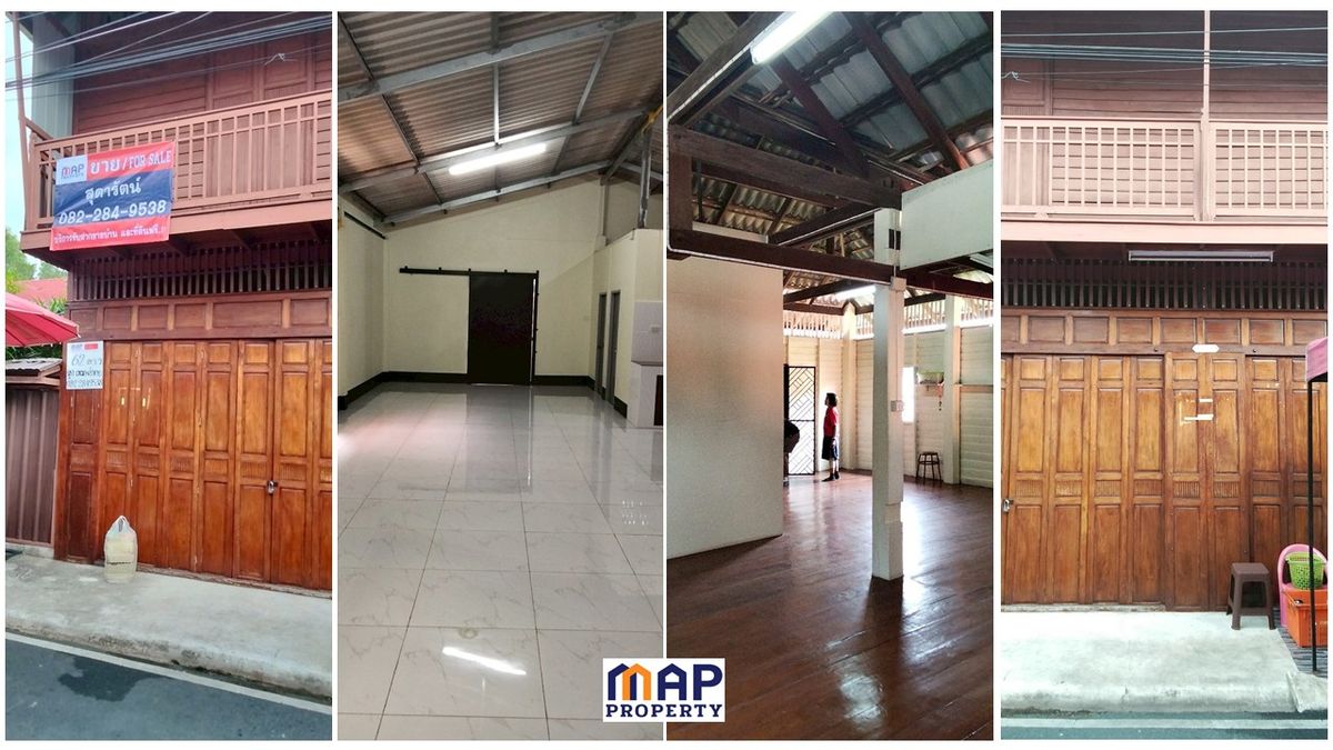 ขายบ้านจันทบุรี : ขายบ้านโบราณ กลางชุมชนหนองบัว จันทบุรี