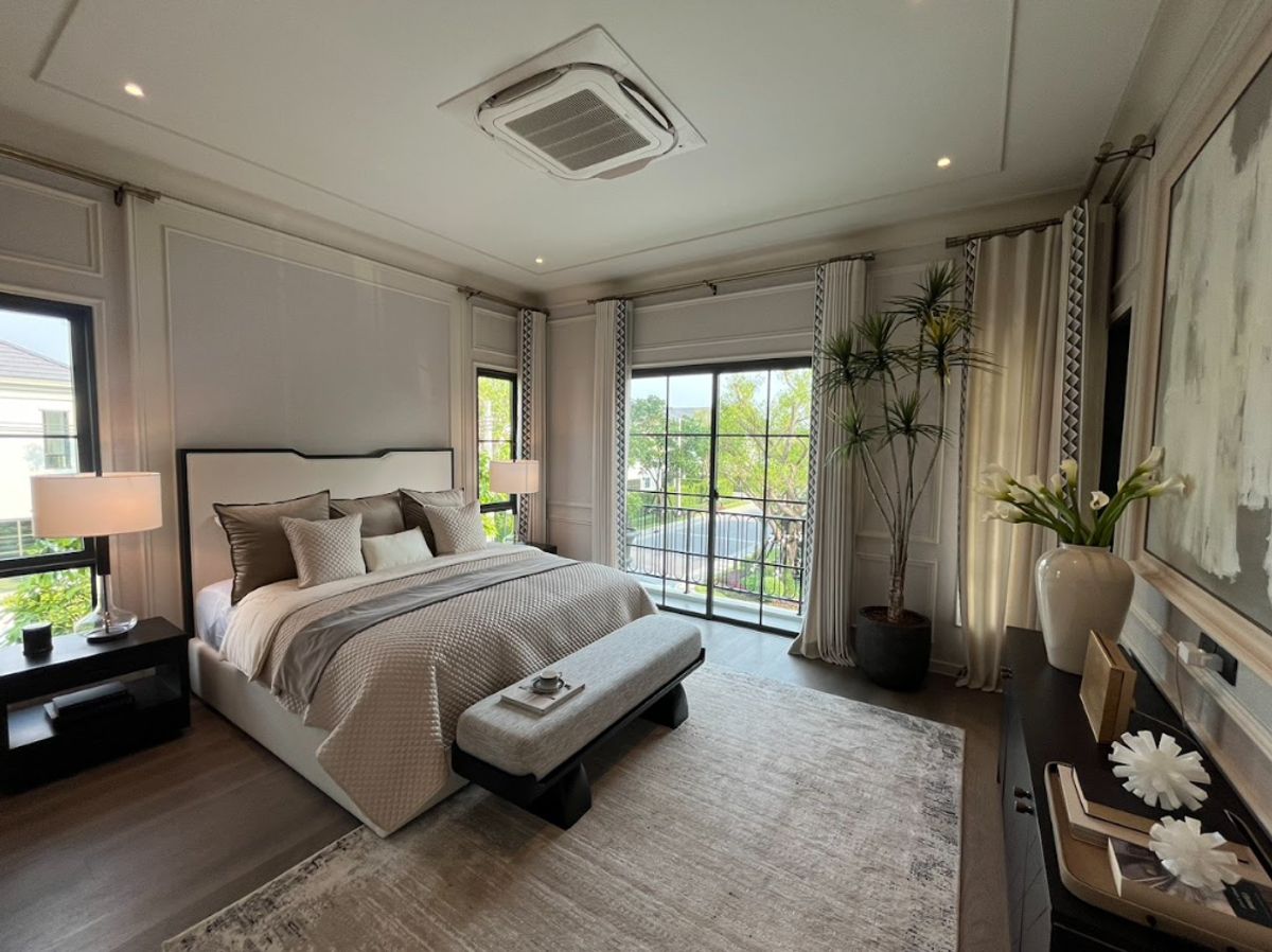 For SaleHouseBangna, Bearing, Lasalle : ✨ Luxurious detached house for sale near Mega Bangna✨ Setthasiri Bangna Km. 10