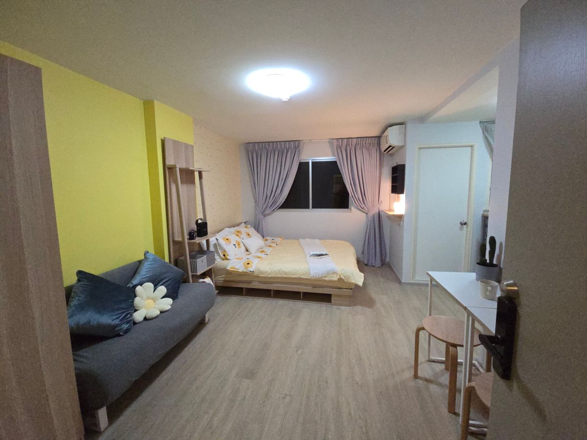 For RentCondoPathum Thani,Rangsit, Thammasat : Condo for rent, Lumpini Town, Rangsit-Khlong 1, A5 Building, 3rd Floor