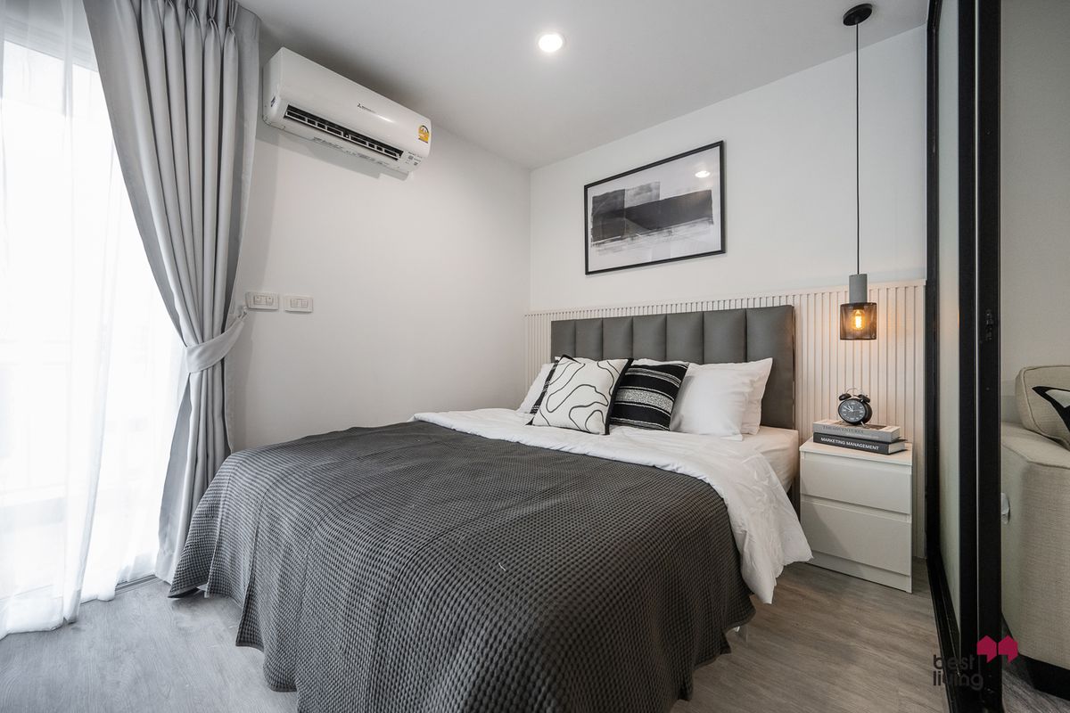 For SaleCondoBangna, Bearing, Lasalle : 𝗥𝗲𝗴𝗲𝗻𝘁 𝗛𝗼𝗺𝗲  — fully furnished unit ✨ With garden, gym, and pool all in one project!