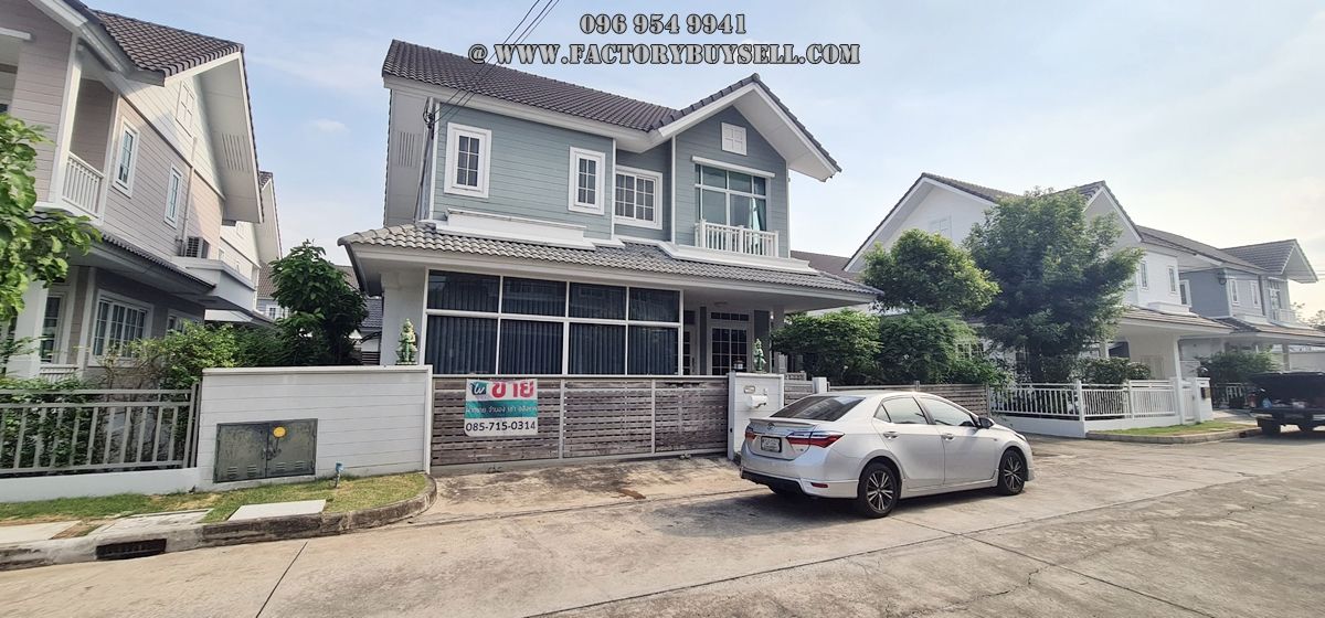 ขายบ้านนวมินทร์ รามอินทรา : ขายบ้านเดี่ยวหรู บุราสิริ ปัญญาอินทรา พร้อมห้องโชว์รถ Supercar สุดพิเศษในบ้าน!