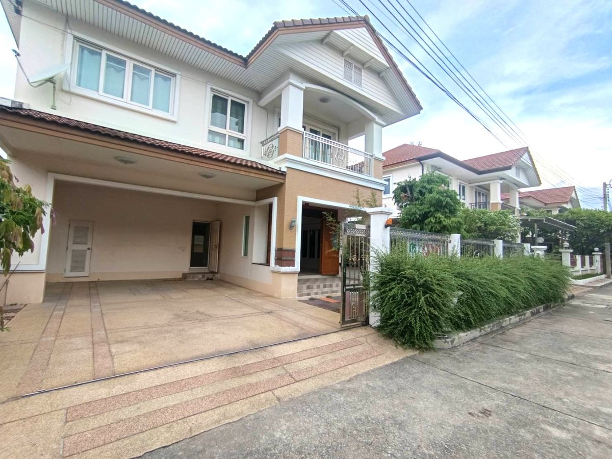 For SaleHouseRattanathibet, Sanambinna : House for sale in Nonnicha Phra Nang Klao Built-in, 64 sq.m.