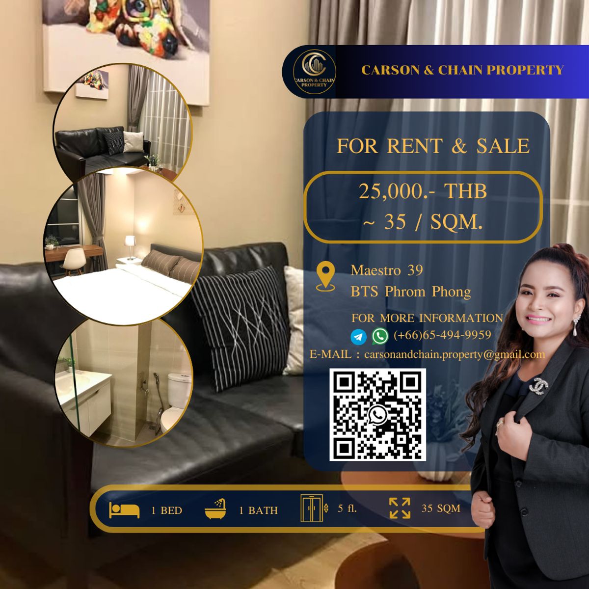For RentCondoSukhumvit, Asoke, Thonglor : Maestro 39