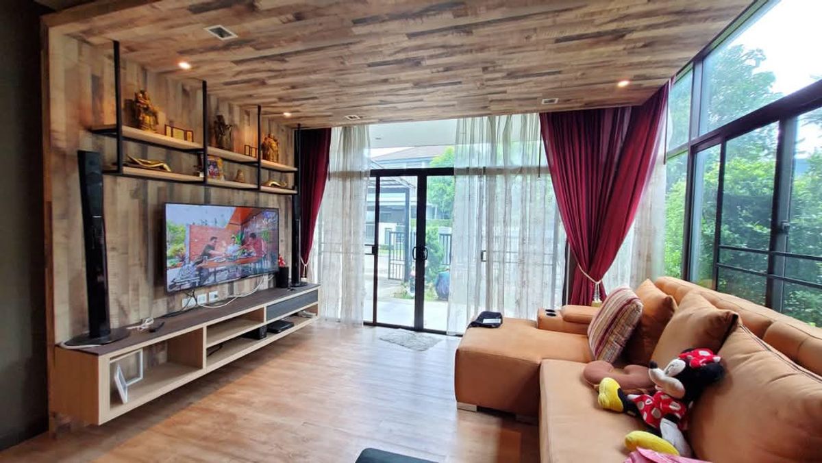 For SaleHouseChaengwatana, Muangthong : House for sale, Setthasiri Chaengwattana-Prachachuen, big, beautiful, good location, very good value