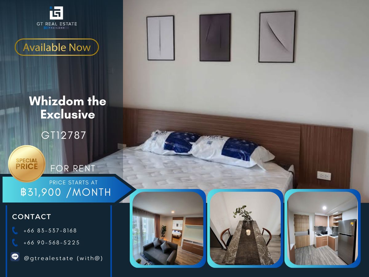 For RentCondoOnnut, Udomsuk : WHIZDOM The Exclusive Condo Ready to rent