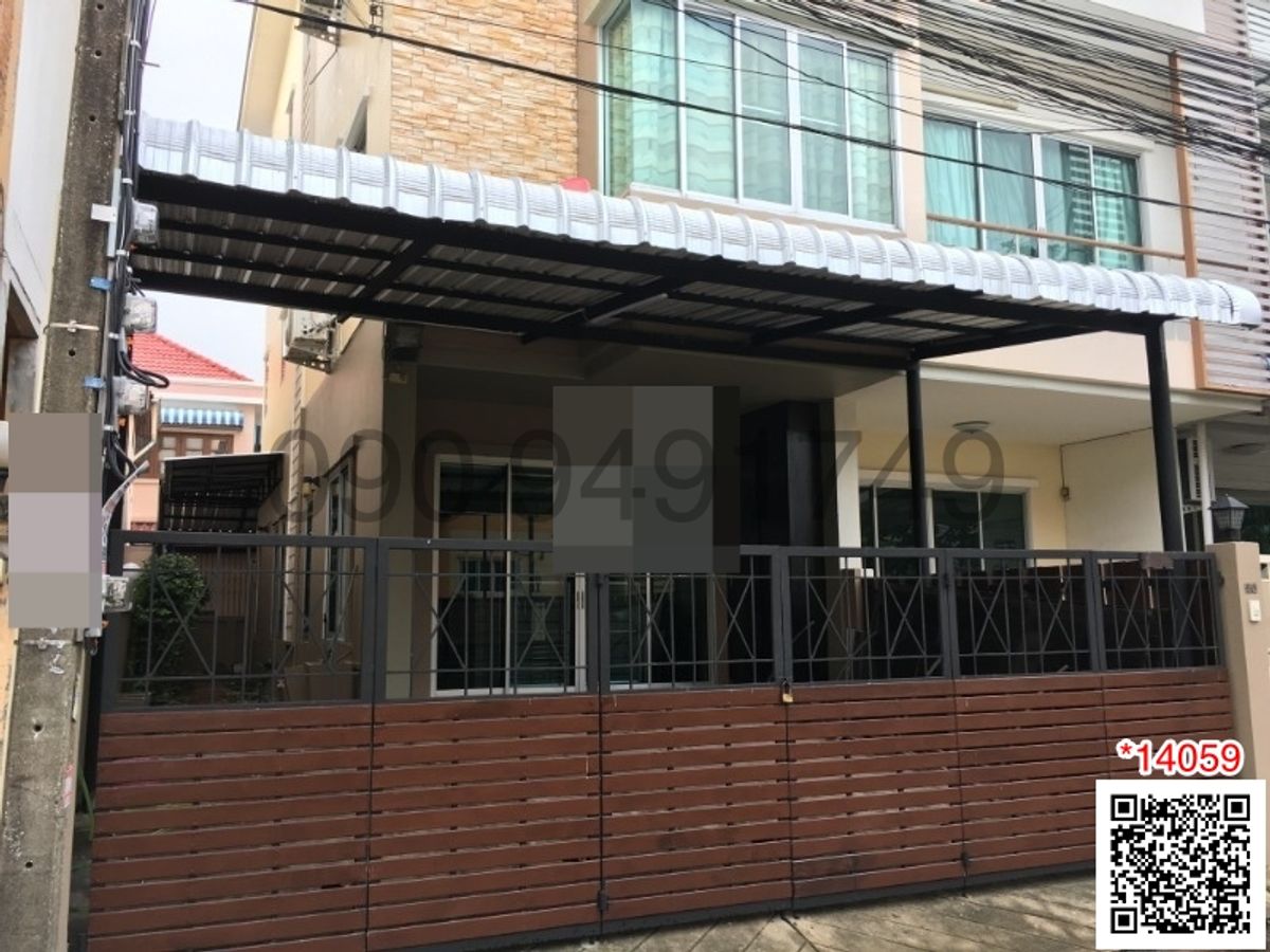 ให้เช่าทาวน์โฮมโชคชัย4 ลาดพร้าว71 : เช่า ทาวน์โฮม 3 ชั้น ขนาด 4 ห้องนอน ย่านลาดพร้าว,นาคนิวาส, โชคชัย 4 เหมาะสำหรับอยู่อาศัย