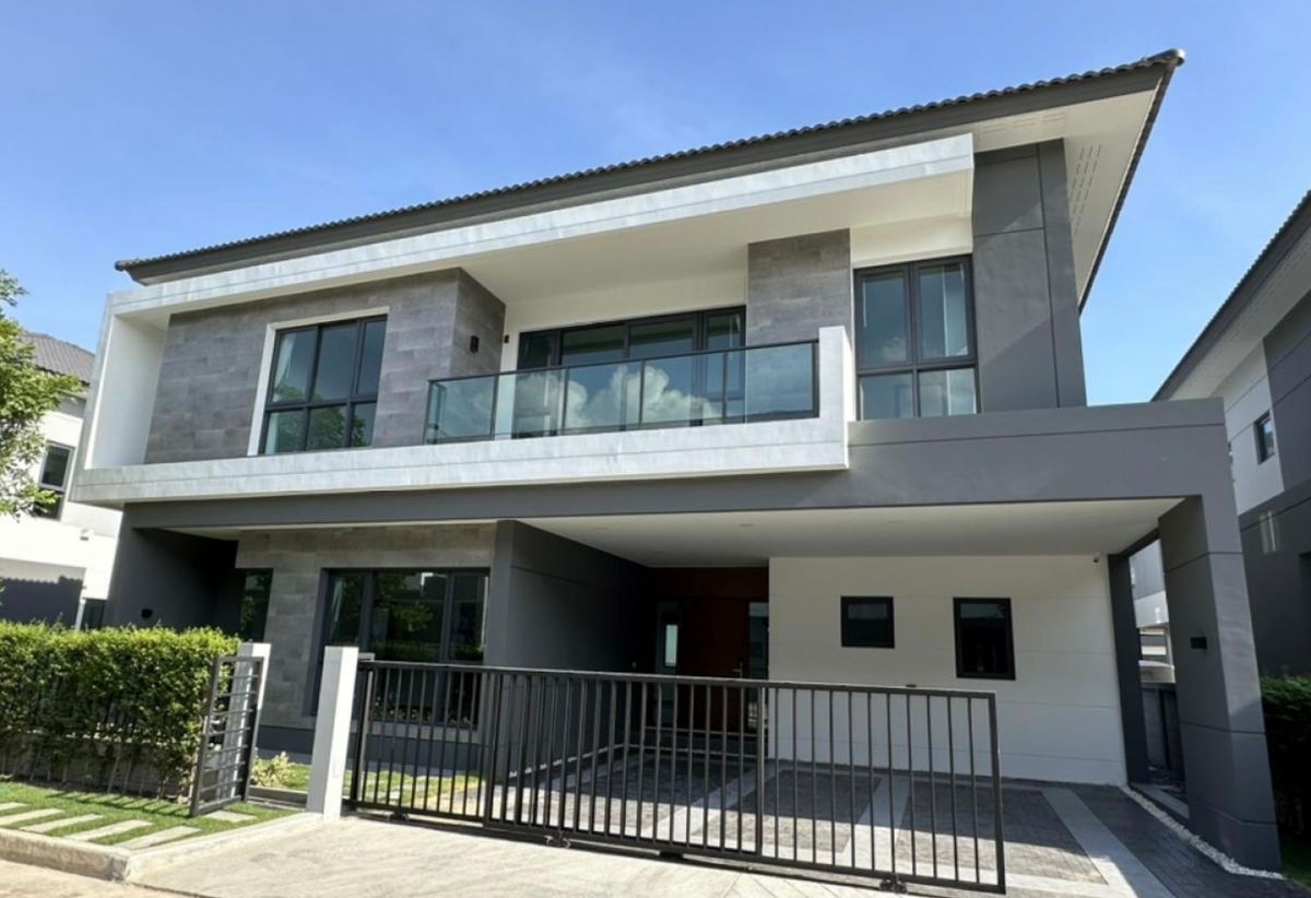 ให้เช่าบ้านบางนา แบริ่ง ลาซาล : เช่าบ้านเดี่ยว 2 ชั้น ม. เดอะ ซิตี้ บางนา (โครงการใหม่) สวย หรู พร้อมอยู่ ใกล้ ศูนย์การค้าเมกะ บางนา สนใจแอตไลน์ครับ@841qqlnr